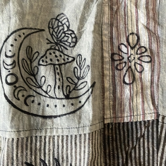 Gray patchwork pants - Picture 2 of 6